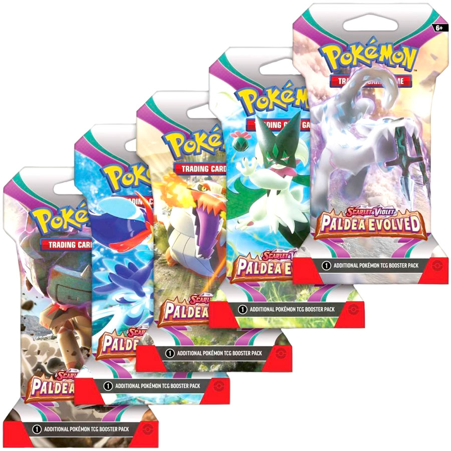 Pokemon Scarlet and Violet Sleeved Booster packs selling x45